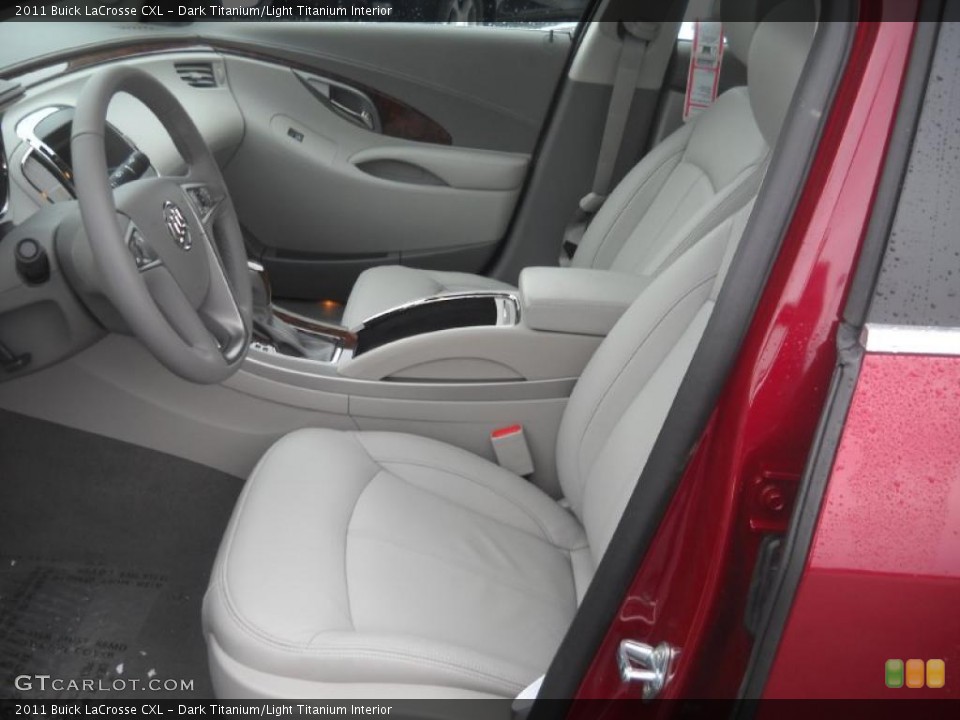 Dark Titanium/Light Titanium Interior Photo for the 2011 Buick LaCrosse CXL #44044668