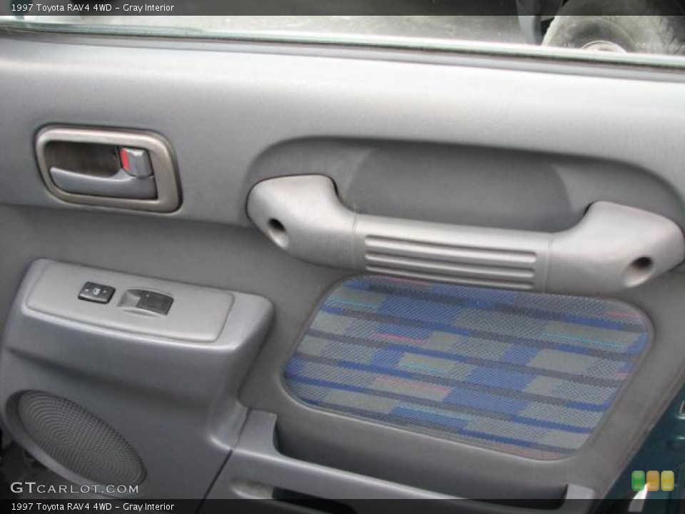 Gray Interior Door Panel for the 1997 Toyota RAV4 4WD #44050296