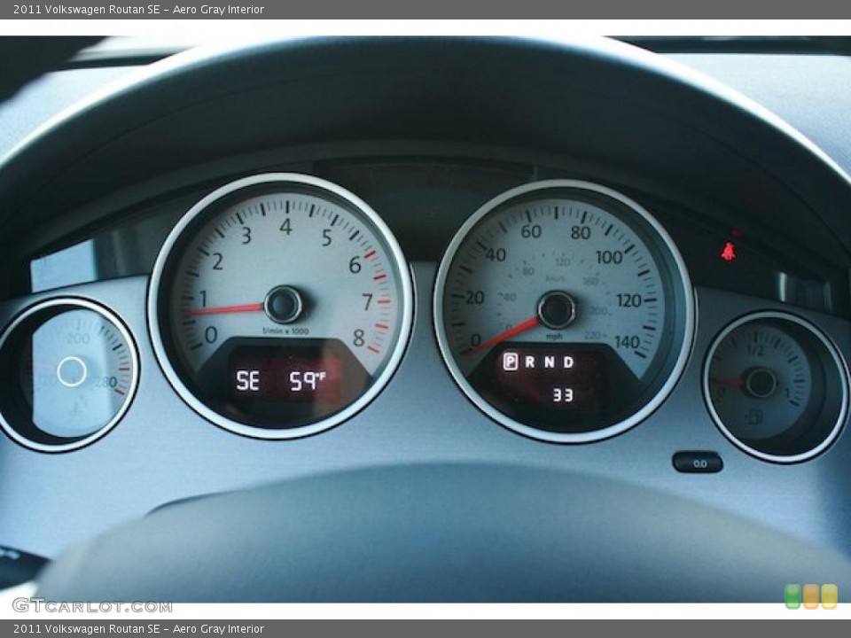 Aero Gray Interior Gauges for the 2011 Volkswagen Routan SE #44053564