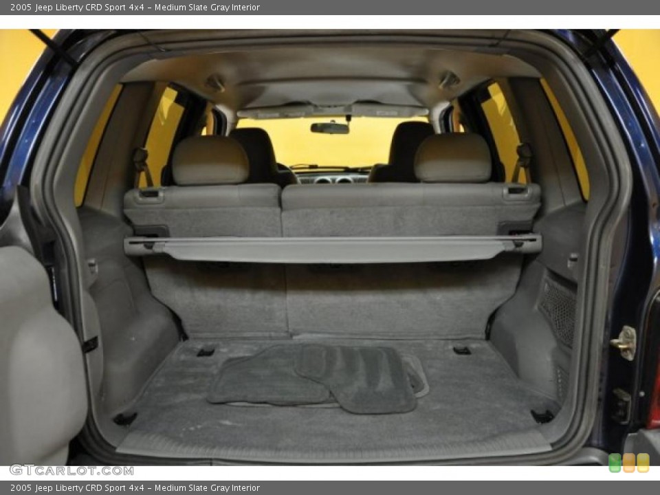 Medium Slate Gray Interior Trunk for the 2005 Jeep Liberty CRD Sport 4x4 #44054172