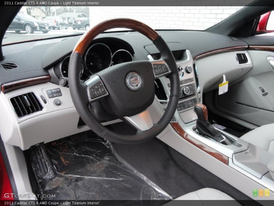 Light Titanium Interior Prime Interior for the 2011 Cadillac CTS 4 AWD Coupe #44065801