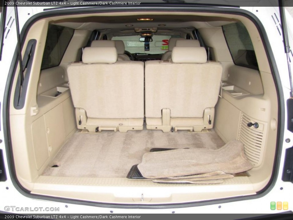 Light Cashmere/Dark Cashmere Interior Trunk for the 2009 Chevrolet Suburban LTZ 4x4 #44067445