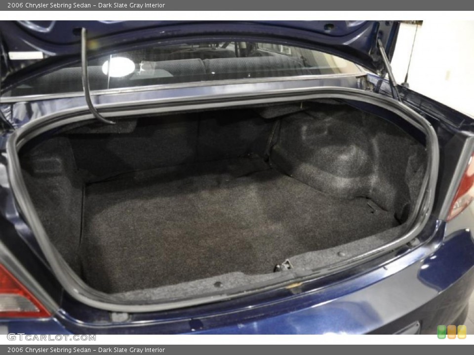 Dark Slate Gray Interior Trunk for the 2006 Chrysler Sebring Sedan #44068713