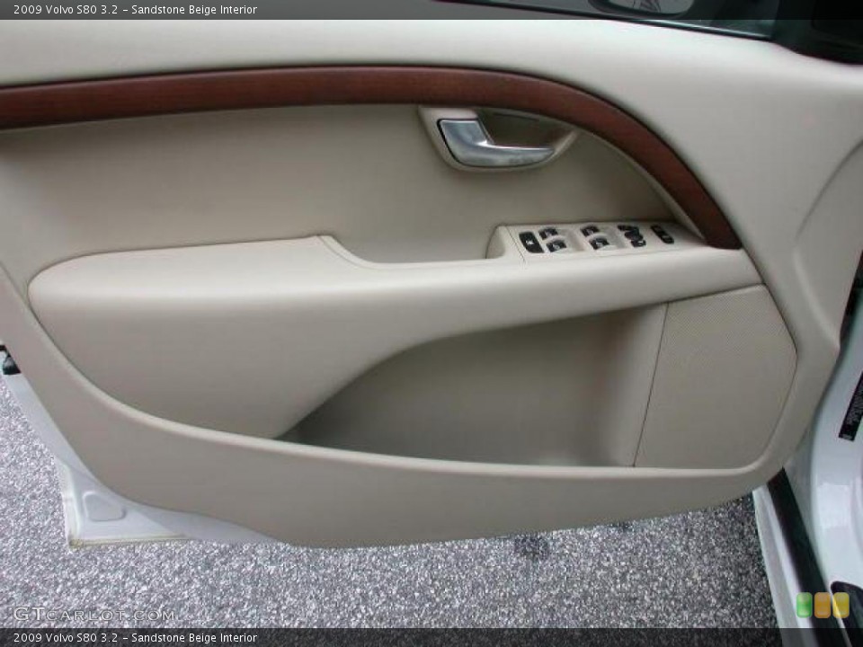 Sandstone Beige Interior Door Panel for the 2009 Volvo S80 3.2 #44069317