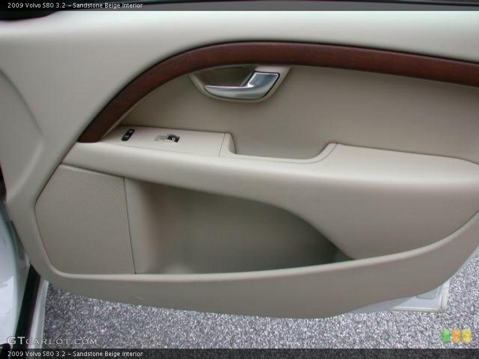 Sandstone Beige Interior Door Panel for the 2009 Volvo S80 3.2 #44069329
