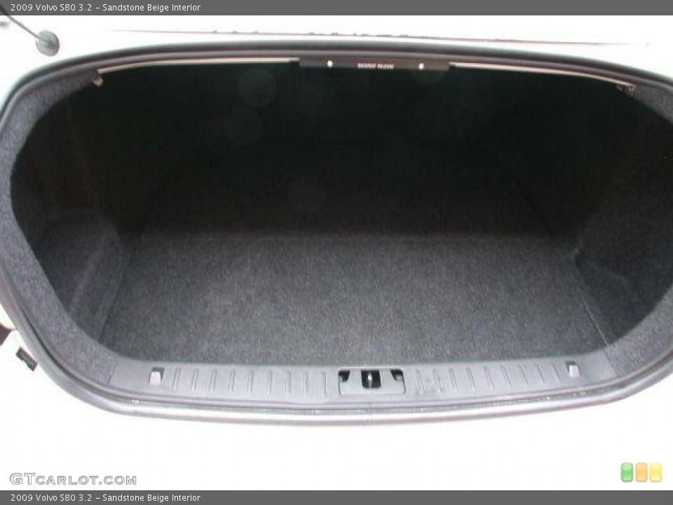 Sandstone Beige Interior Trunk for the 2009 Volvo S80 3.2 #44069365