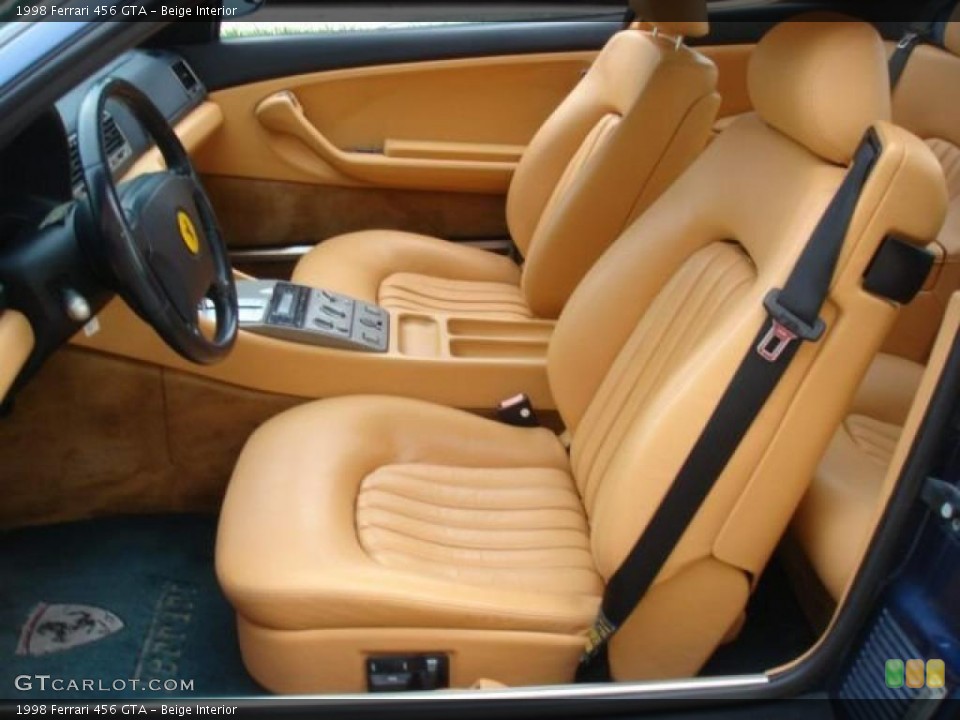 Beige Interior Photo for the 1998 Ferrari 456 GTA #44071866