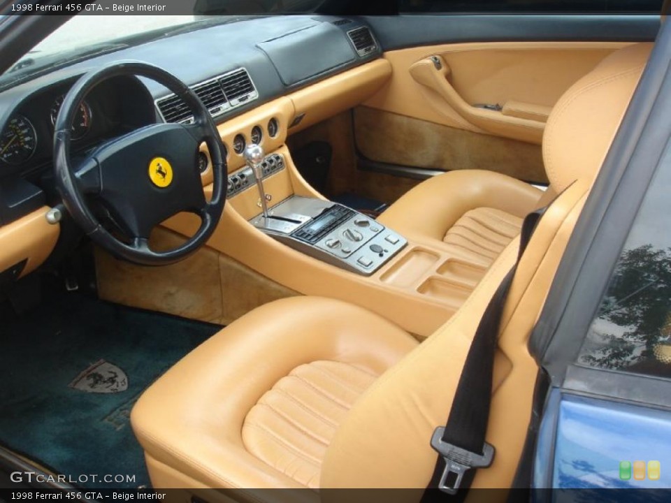 Beige Interior Prime Interior for the 1998 Ferrari 456 GTA #44071898