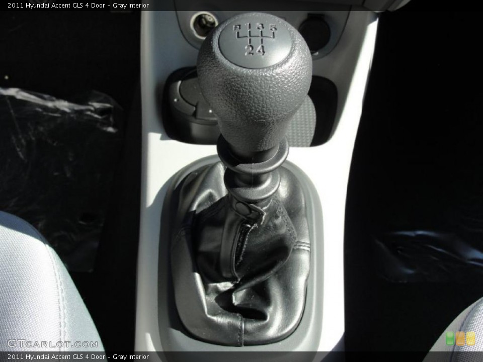 Gray Interior Transmission for the 2011 Hyundai Accent GLS 4 Door #44073578