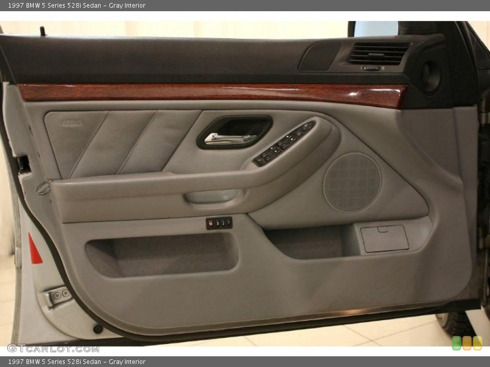 Gray Interior Door Panel for the 1997 BMW 5 Series 528i Sedan #44079478