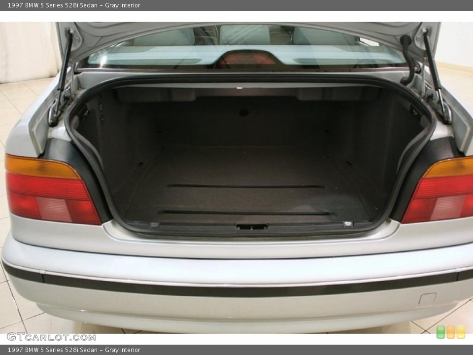 Gray Interior Trunk for the 1997 BMW 5 Series 528i Sedan #44079678