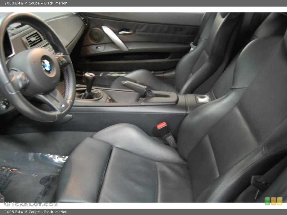 Black Interior Photo for the 2008 BMW M Coupe #44083666