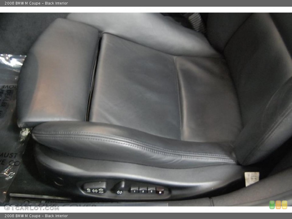 Black Interior Photo for the 2008 BMW M Coupe #44083694