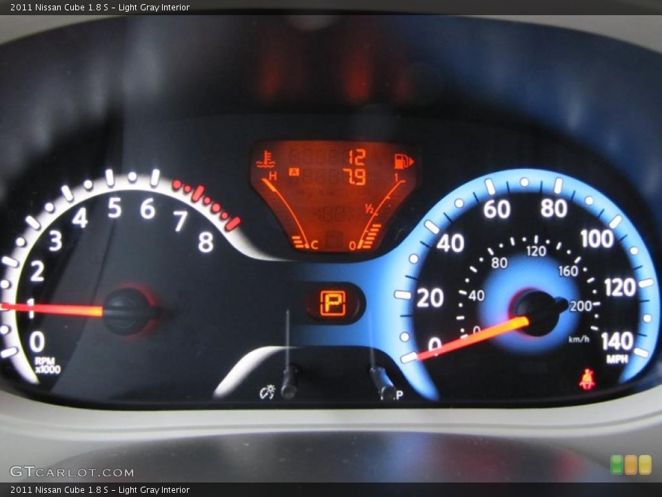 Light Gray Interior Gauges for the 2011 Nissan Cube 1.8 S #44084590