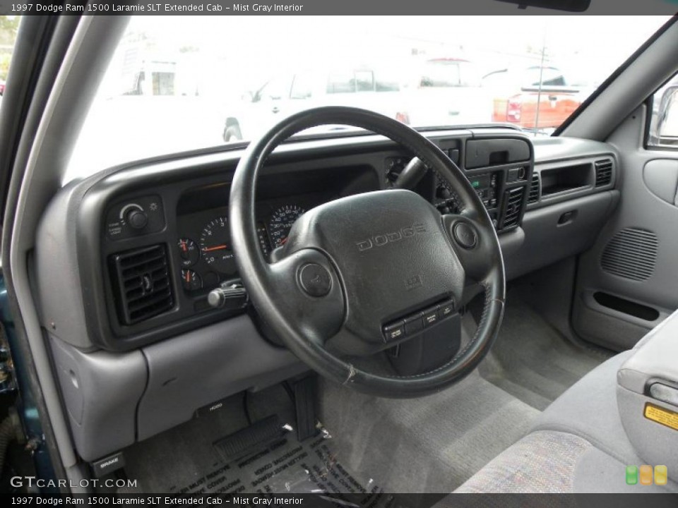 Mist Gray Interior Prime Interior for the 1997 Dodge Ram 1500 Laramie SLT Extended Cab #44085849