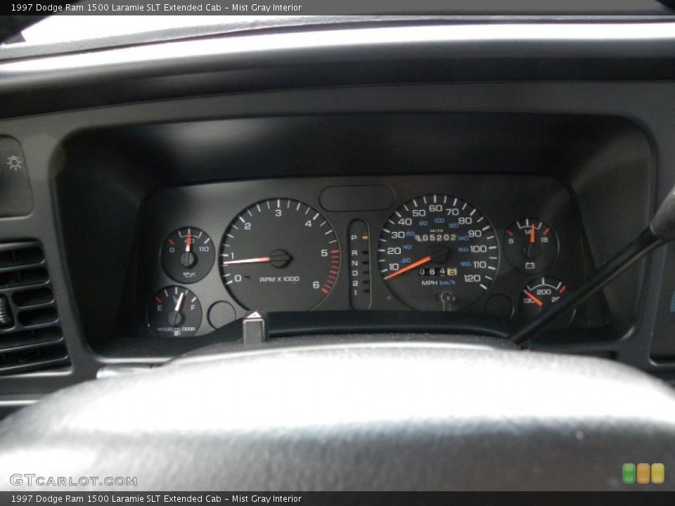 Mist Gray Interior Gauges for the 1997 Dodge Ram 1500 Laramie SLT Extended Cab #44085915