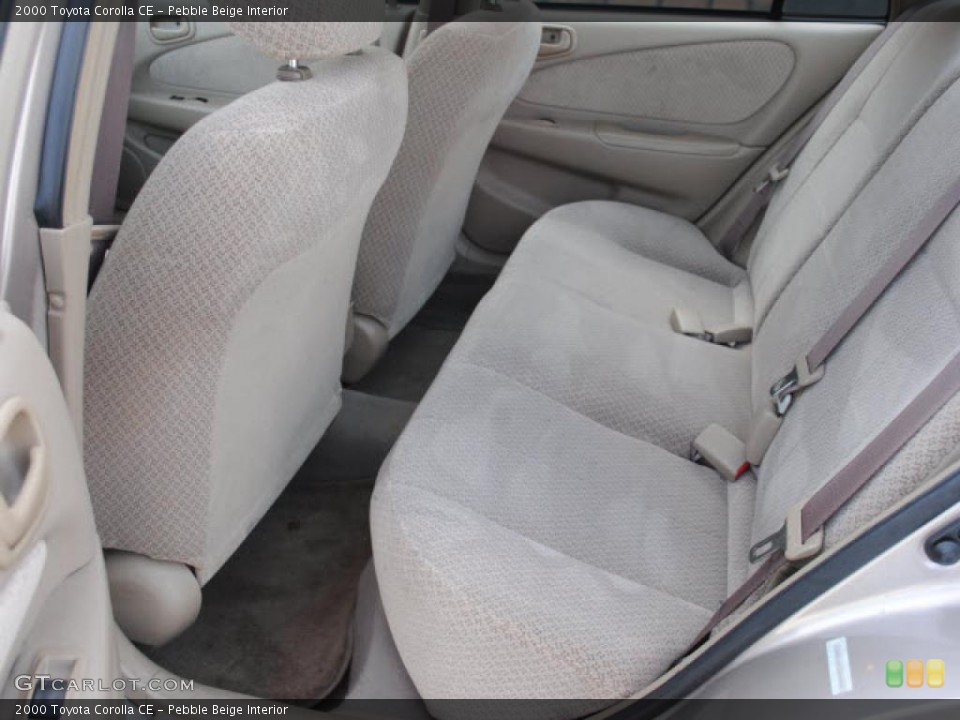 Pebble Beige 2000 Toyota Corolla Interiors
