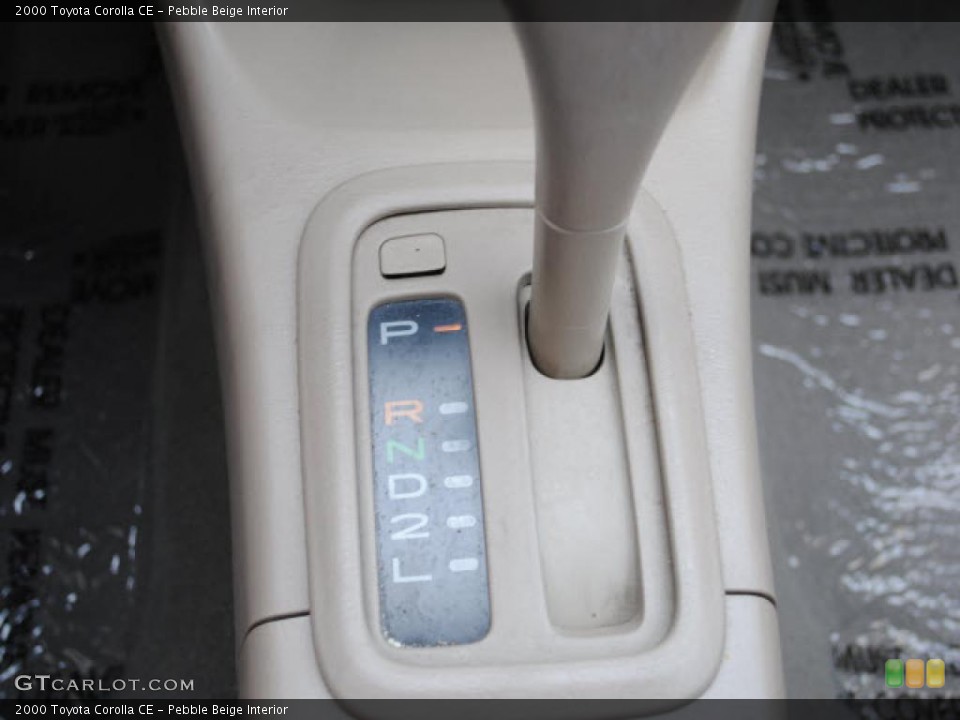 Pebble Beige Interior Transmission for the 2000 Toyota Corolla CE #44089620