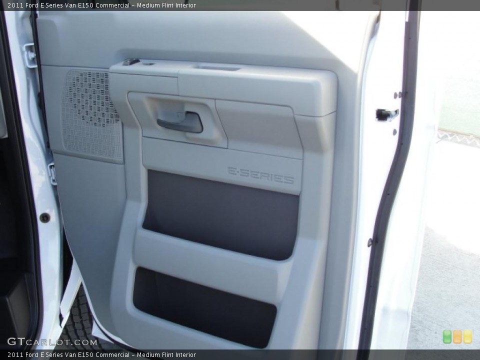 Medium Flint Interior Door Panel for the 2011 Ford E Series Van E150 Commercial #44091832