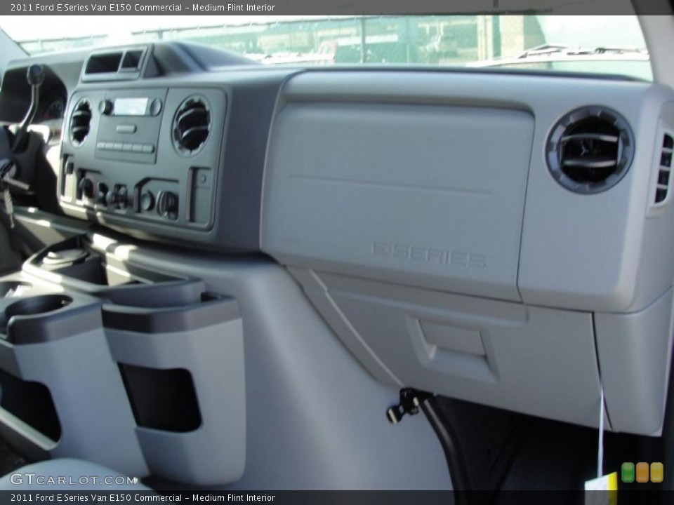 Medium Flint Interior Dashboard for the 2011 Ford E Series Van E150 Commercial #44091844