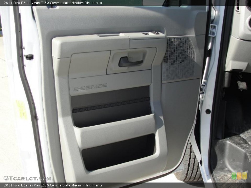 Medium Flint Interior Door Panel for the 2011 Ford E Series Van E150 Commercial #44091932
