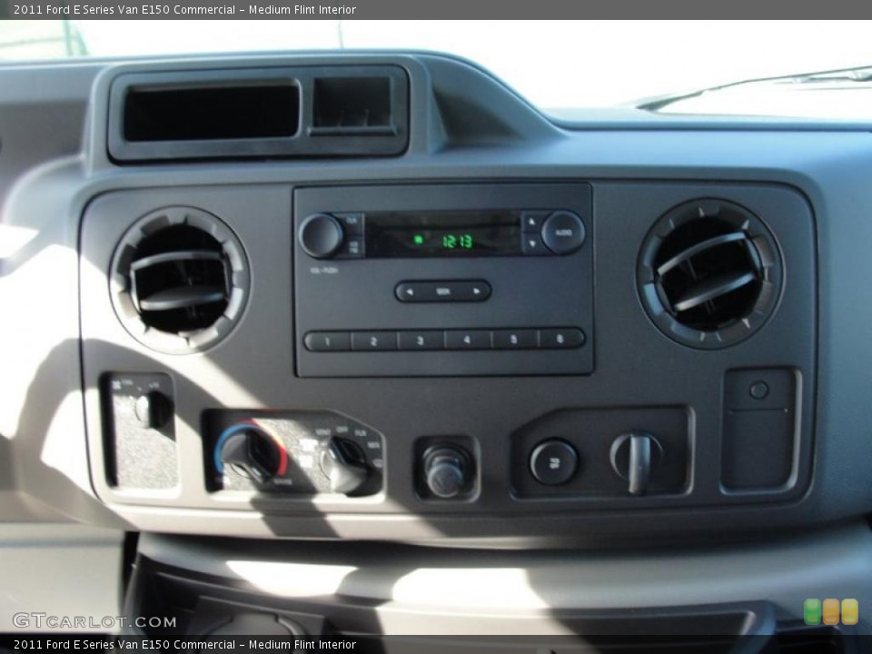 Medium Flint Interior Controls for the 2011 Ford E Series Van E150 Commercial #44091972