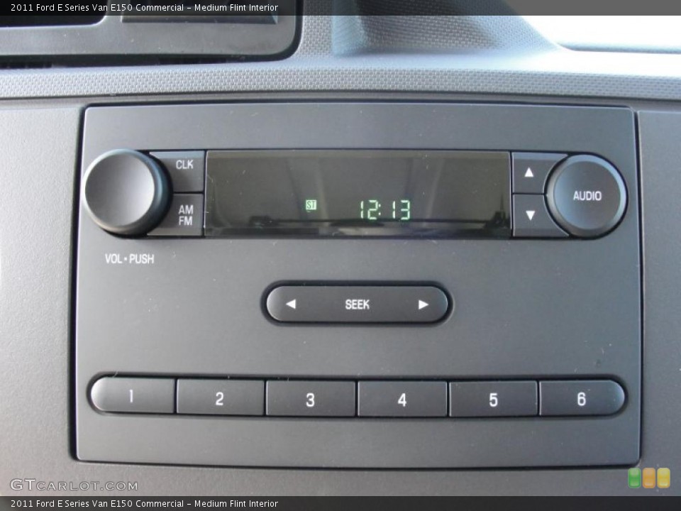 Medium Flint Interior Controls for the 2011 Ford E Series Van E150 Commercial #44091984