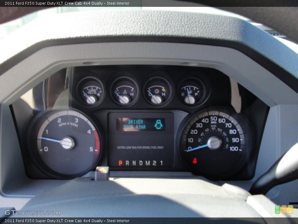 Steel Interior Gauges for the 2011 Ford F350 Super Duty XLT Crew Cab 4x4 Dually #44094380