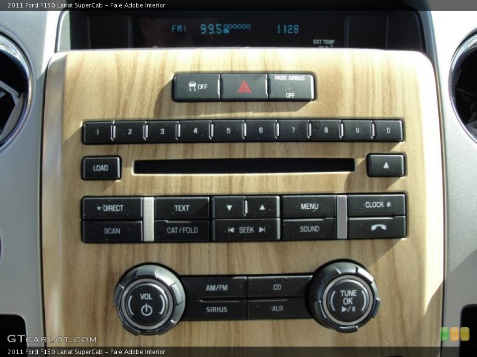 Pale Adobe Interior Controls for the 2011 Ford F150 Lariat SuperCab #44096547