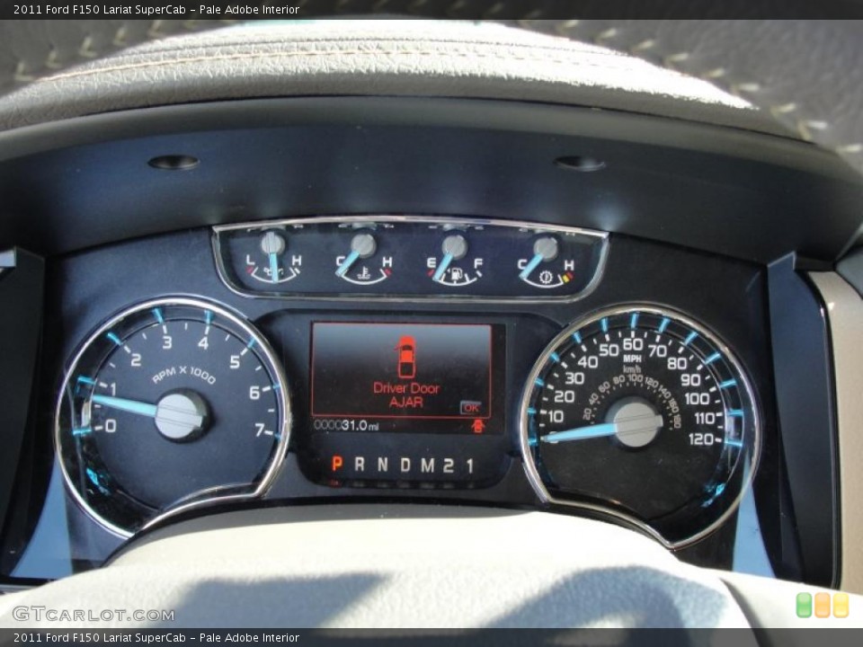 Pale Adobe Interior Gauges for the 2011 Ford F150 Lariat SuperCab #44096652