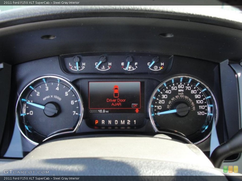 Steel Gray Interior Gauges for the 2011 Ford F150 XLT SuperCab #44098008