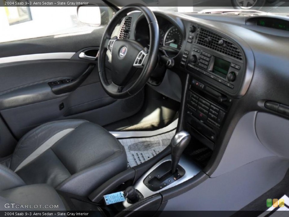 Slate Gray Interior Photo for the 2004 Saab 9-3 Aero Sedan #44101640