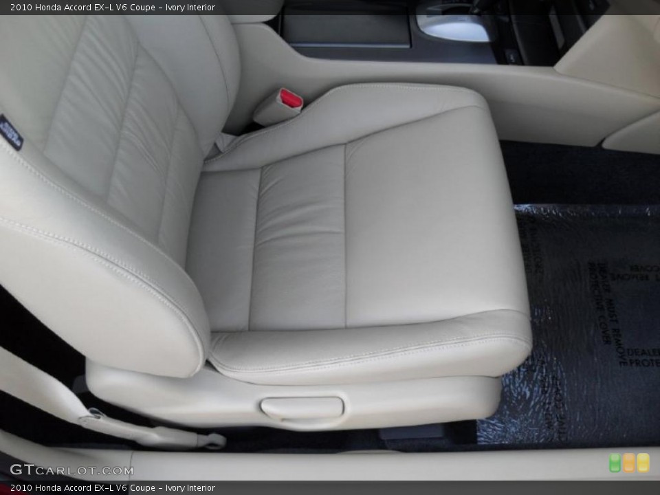 Ivory Interior Photo for the 2010 Honda Accord EX-L V6 Coupe #44105041