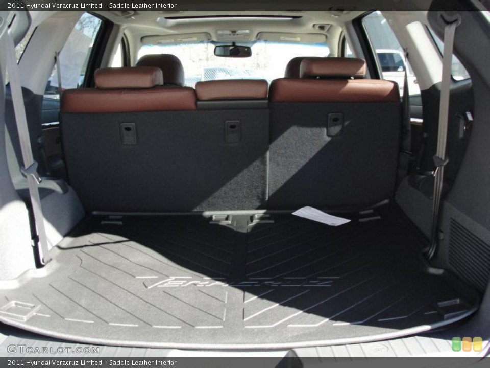 Saddle Leather Interior Trunk for the 2011 Hyundai Veracruz Limited #44109662