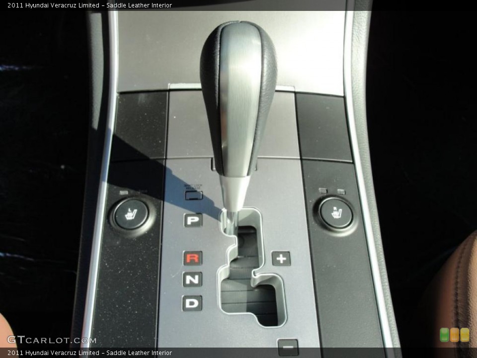 Saddle Leather Interior Transmission for the 2011 Hyundai Veracruz Limited #44109922