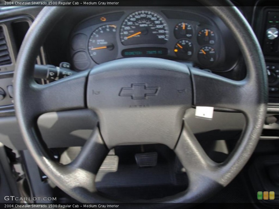 Medium Gray Interior Gauges for the 2004 Chevrolet Silverado 1500 Regular Cab #44111862