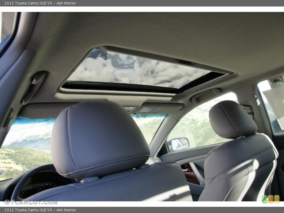 Ash Interior Sunroof for the 2011 Toyota Camry XLE V6 #44112845