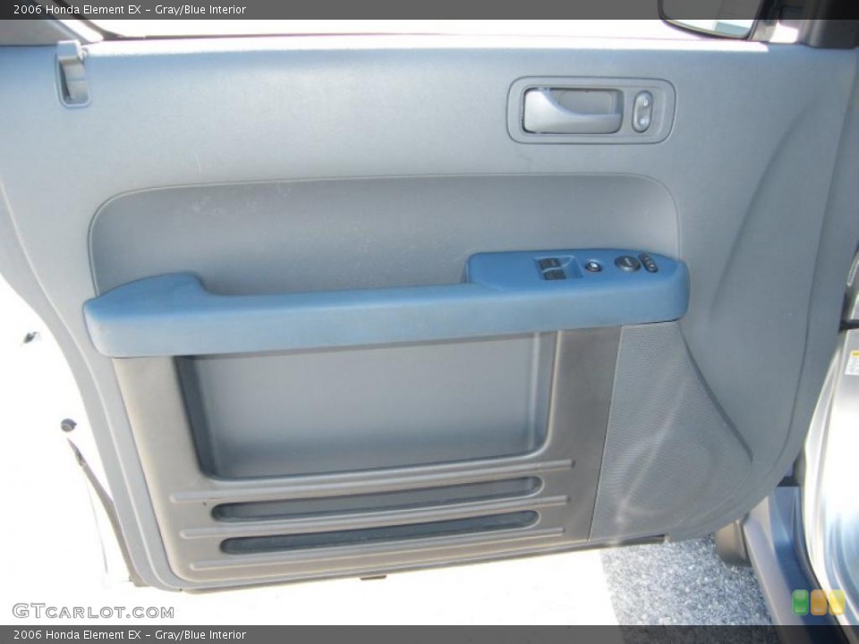 Gray/Blue Interior Door Panel for the 2006 Honda Element EX #44115178