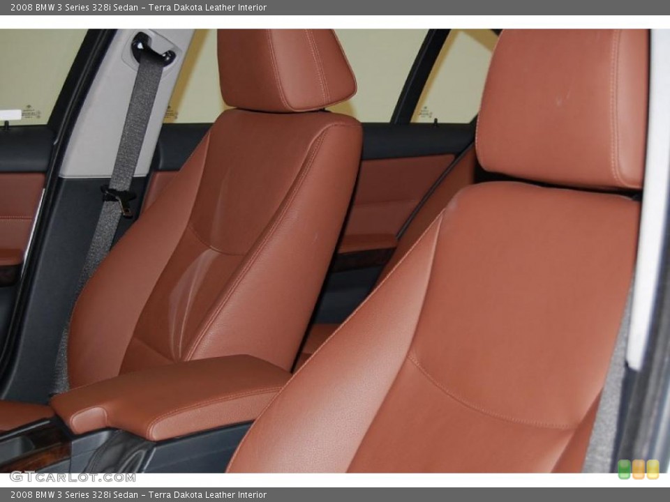 Terra Dakota Leather Interior Photo for the 2008 BMW 3 Series 328i Sedan #44120414