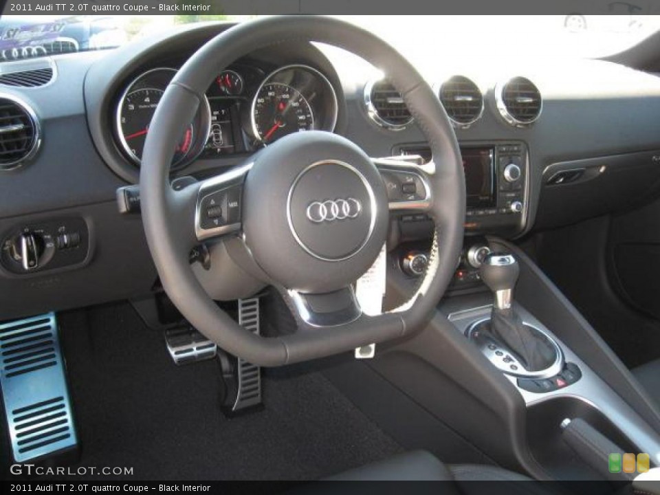 Black Interior Dashboard for the 2011 Audi TT 2.0T quattro Coupe #44120980