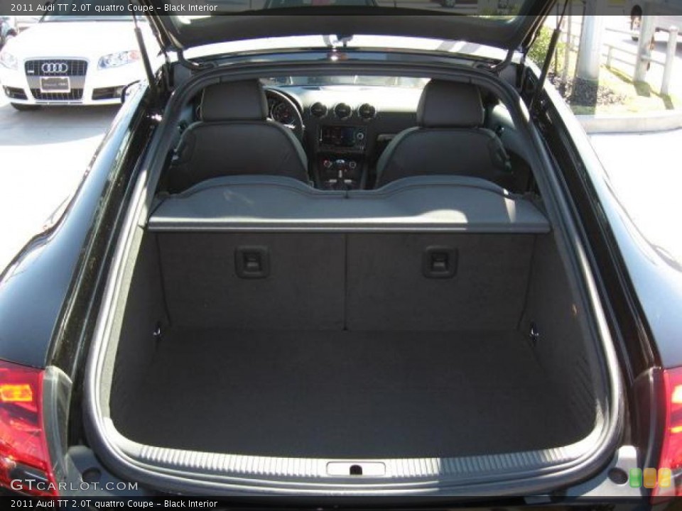 Black Interior Trunk for the 2011 Audi TT 2.0T quattro Coupe #44121010