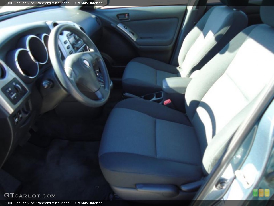 Graphite Interior Photo for the 2008 Pontiac Vibe  #44122034