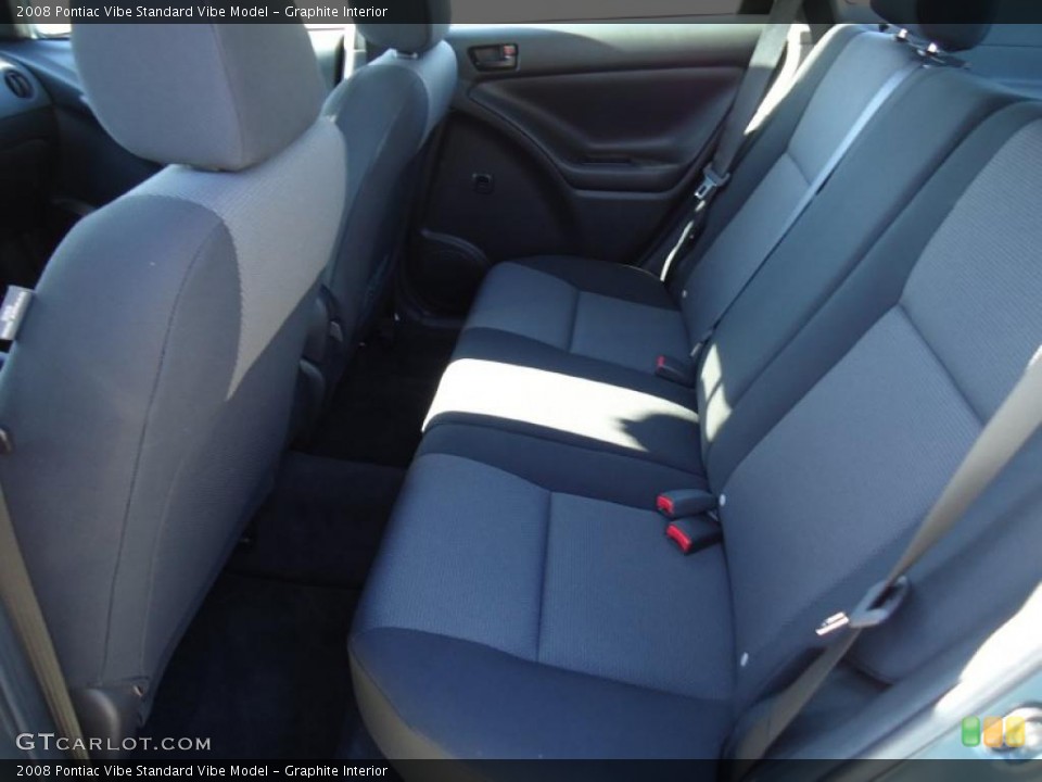 Graphite Interior Photo for the 2008 Pontiac Vibe  #44122078