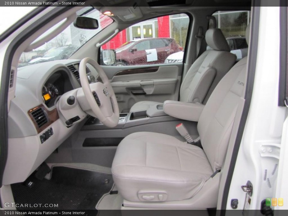 Stone Interior Photo for the 2010 Nissan Armada Platinum #44123075