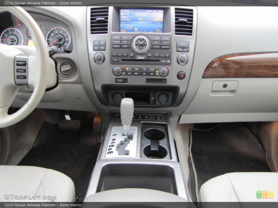 Stone Interior Dashboard for the 2010 Nissan Armada Platinum #44123257