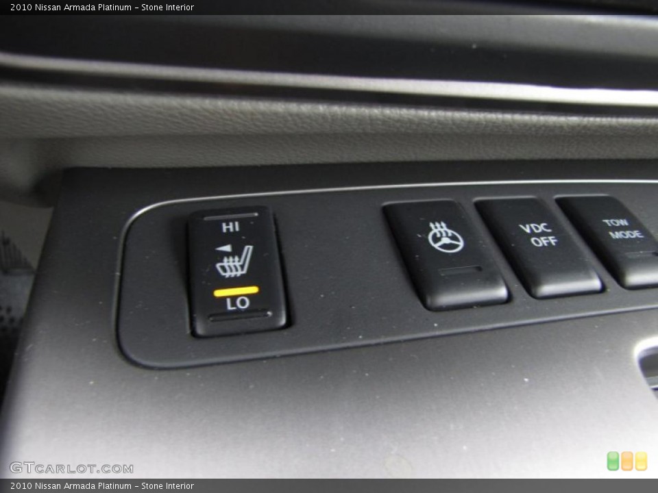 Stone Interior Controls for the 2010 Nissan Armada Platinum #44123354