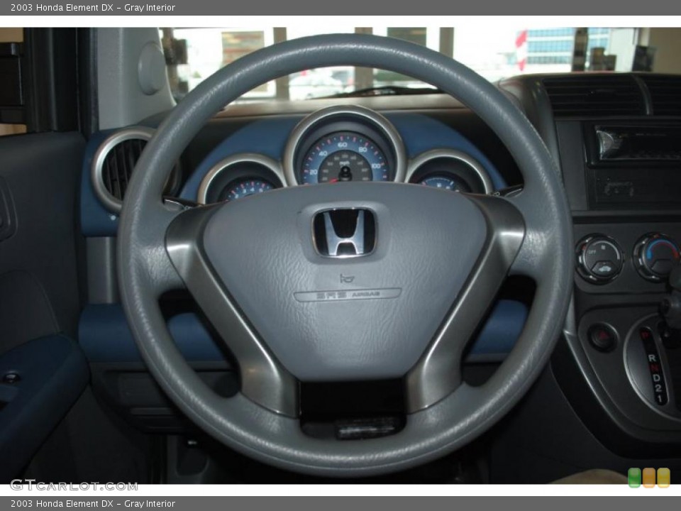 Gray Interior Steering Wheel for the 2003 Honda Element DX #44137502