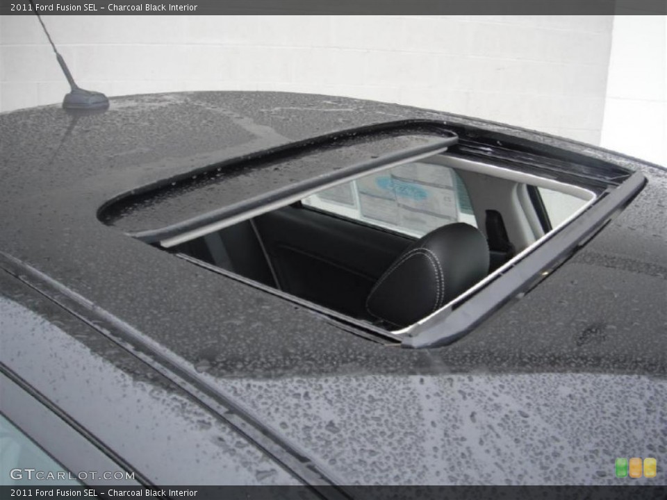 Charcoal Black Interior Sunroof for the 2011 Ford Fusion SEL #44142431
