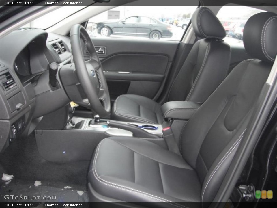 Charcoal Black Interior Photo for the 2011 Ford Fusion SEL #44142693