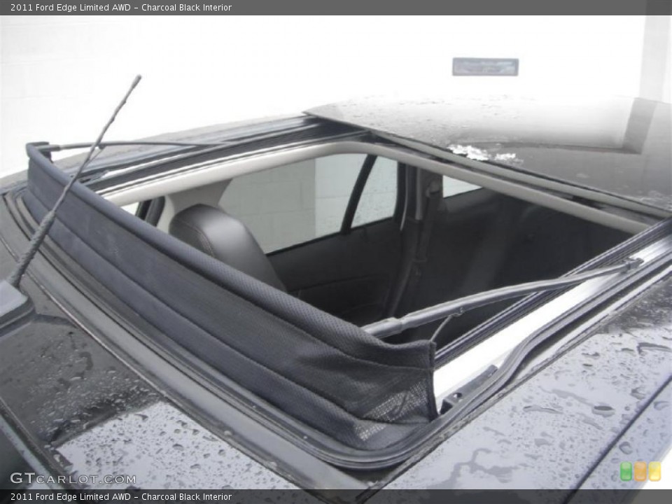Charcoal Black Interior Sunroof for the 2011 Ford Edge Limited AWD #44144155